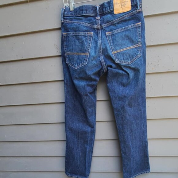 Mens Abercrombie Classic Straight Jeans size 28 x 30 Button Down Fly - Picture 6 of 12
